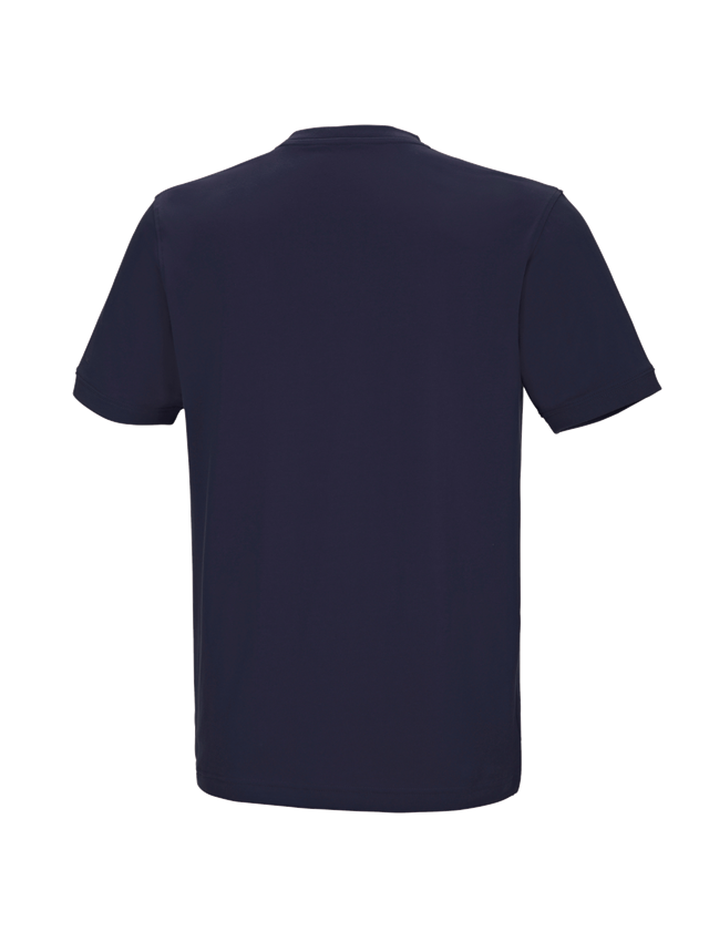 e.s. T-Shirt cotton stretch V-Neck