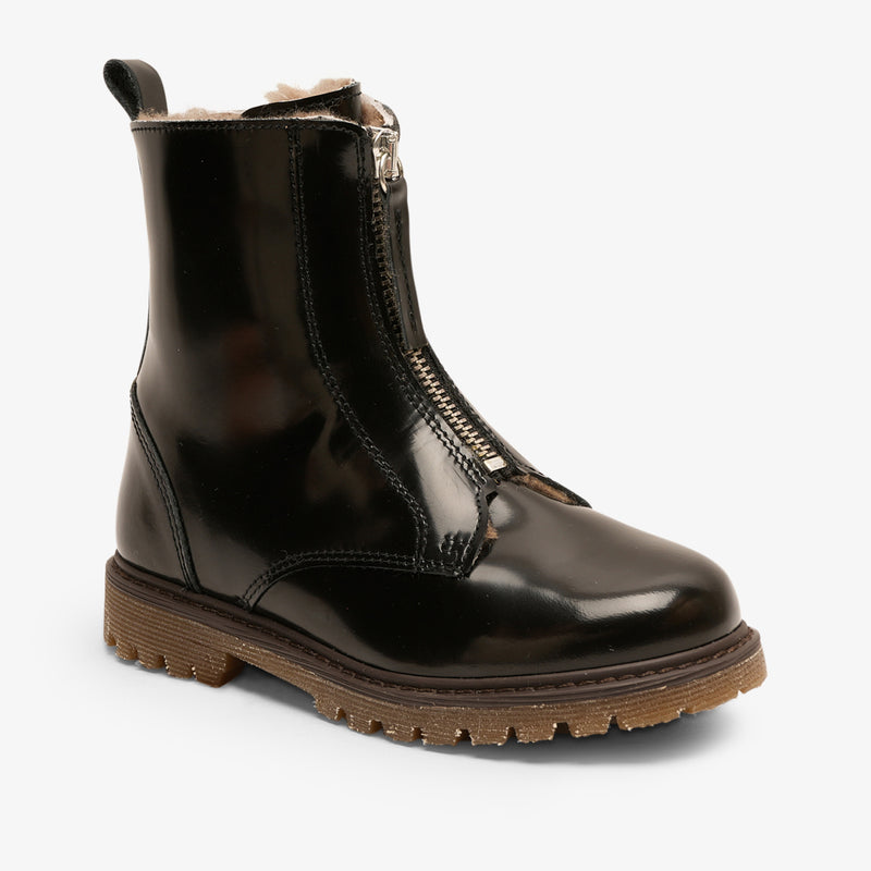 nora lamb black polido - Schwarz