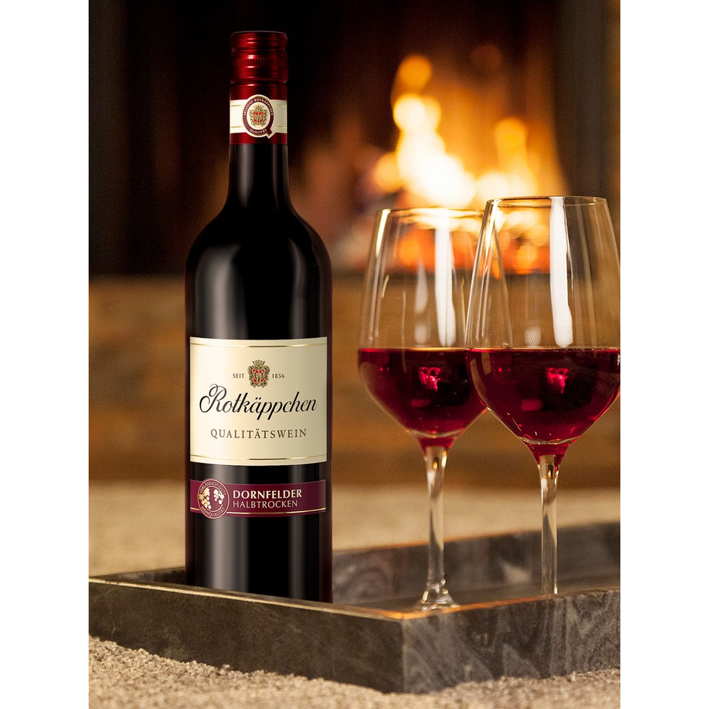 Rotkäppchen Rotwein Dornfelder halbtrocken