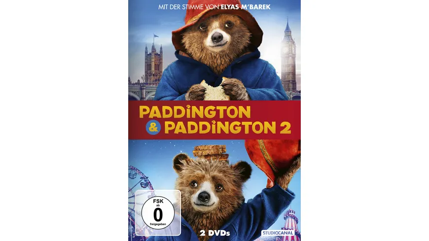 Paddington 1 & 2  [2 DVDs]