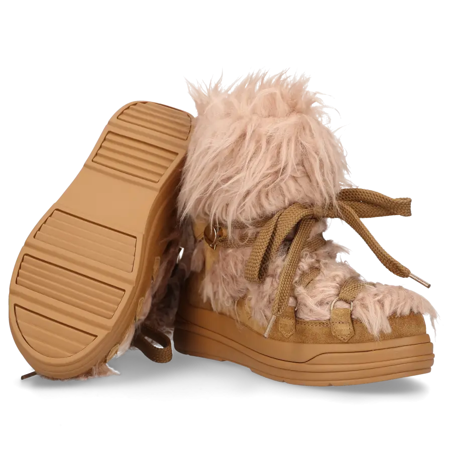 Moncler - Stiefeletten M2370 Lammleder - braun