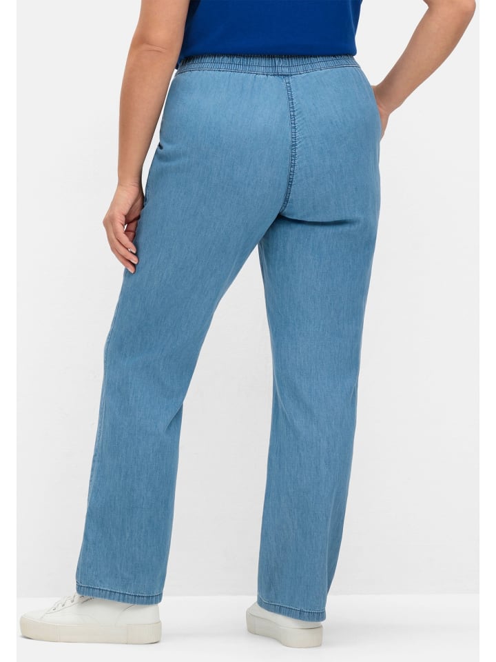 sheego Jeans in blue Denim günstig kaufen