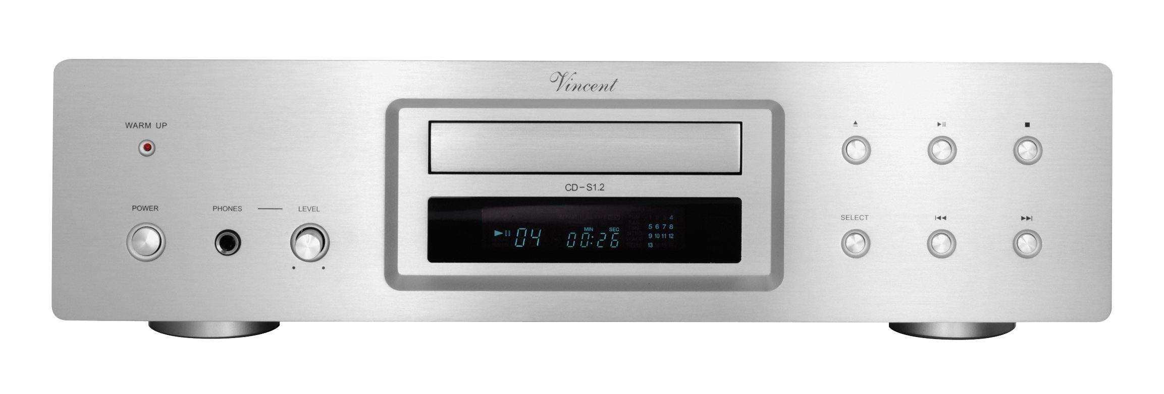 Vincent CD-S1.2 CD-Player (Highend CD-Player mit Röhrentechnik)