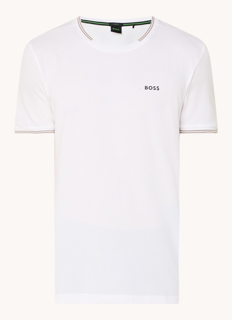HUGO BOSS Taul T-shirt with logo and stretch