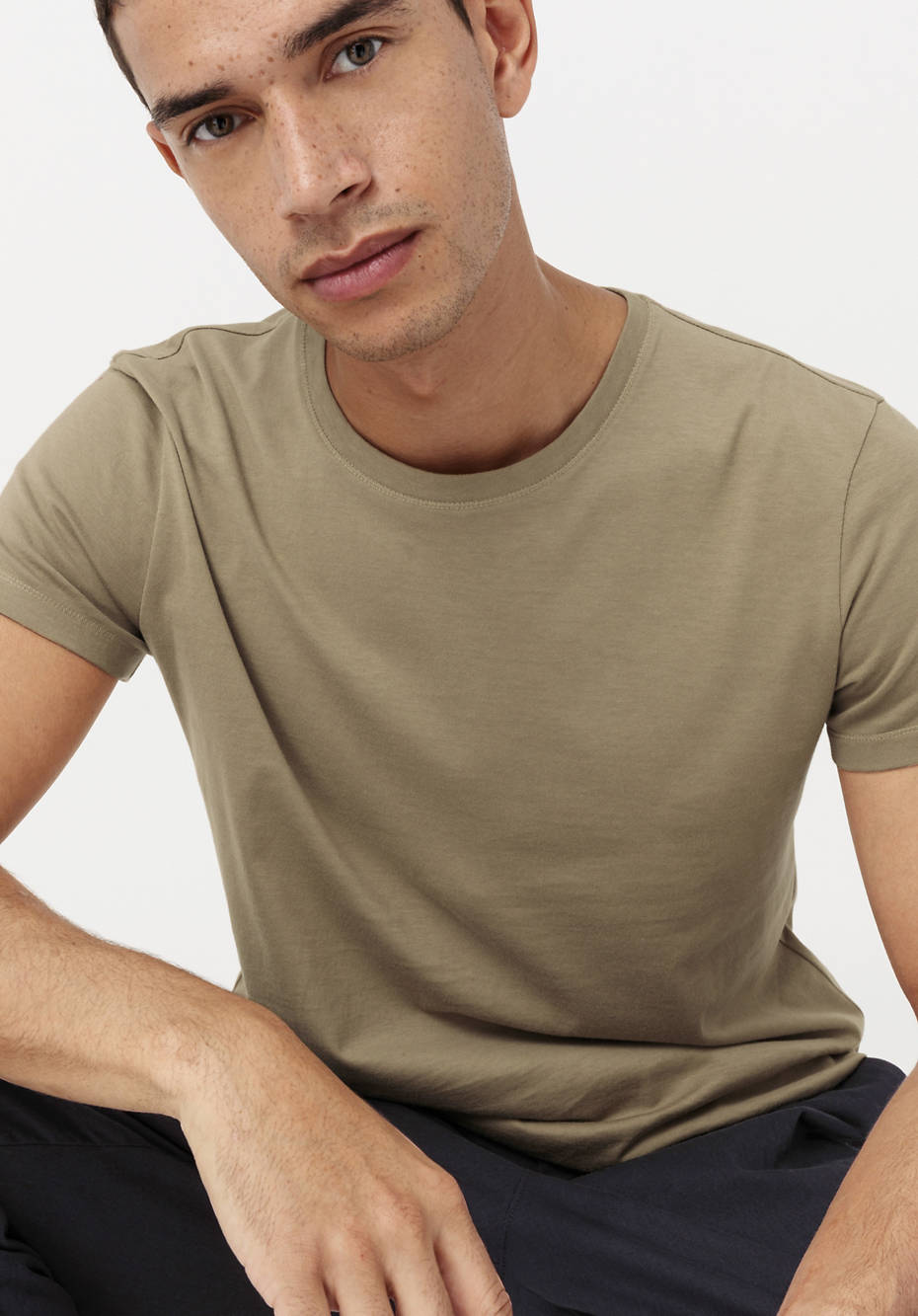 T-Shirt Zwirnjersey aus reiner Bio-Baumwolle