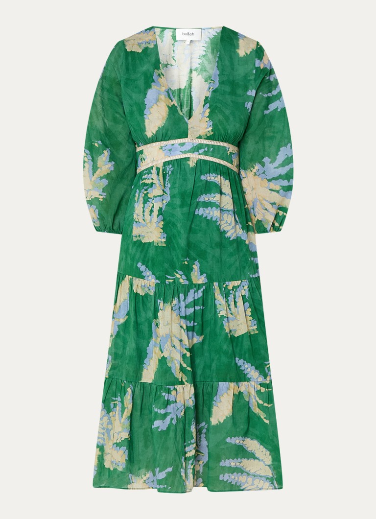 Rochie midi Parela de la ba&sh cu imprimeu floral