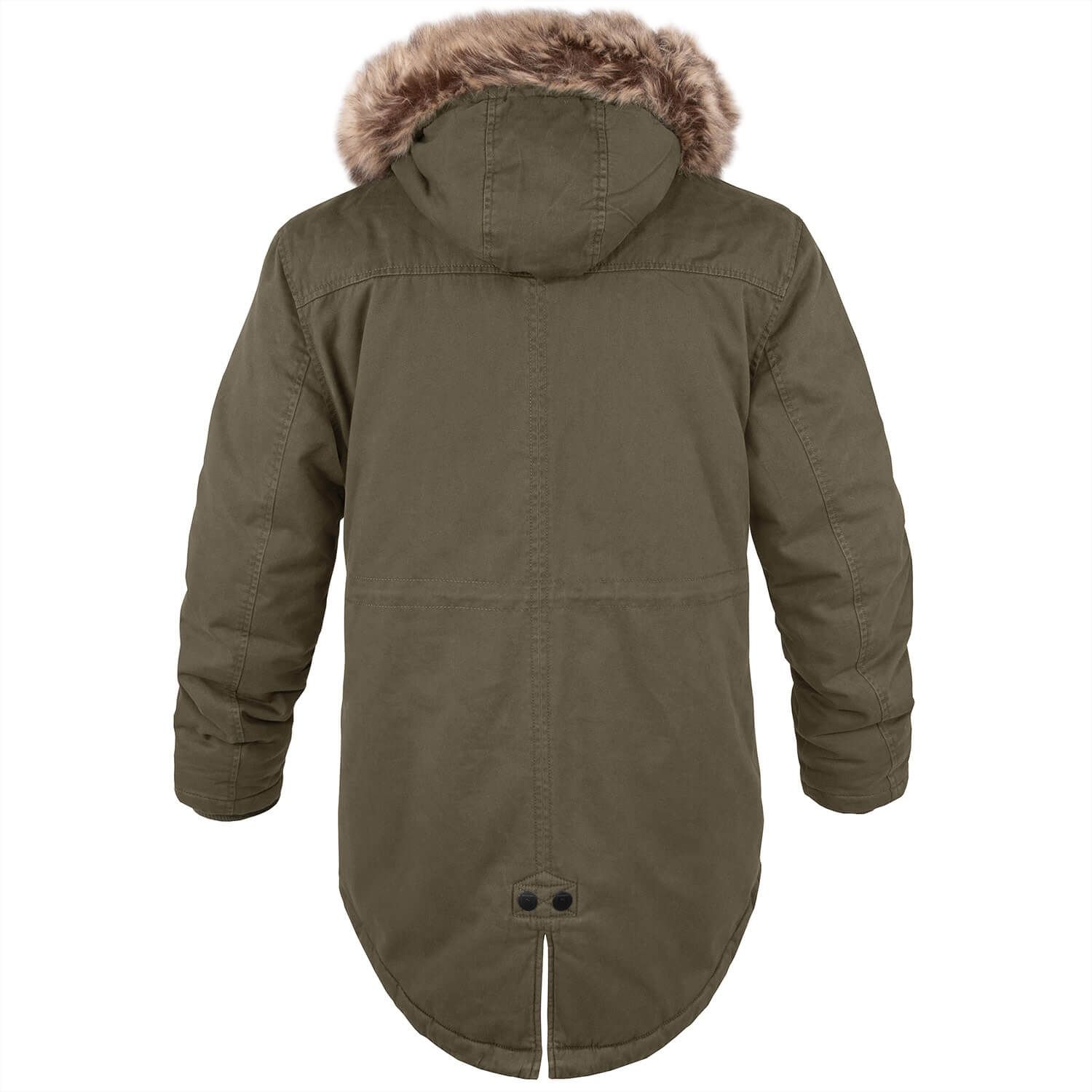 Fishtail Winterparka mit Futter