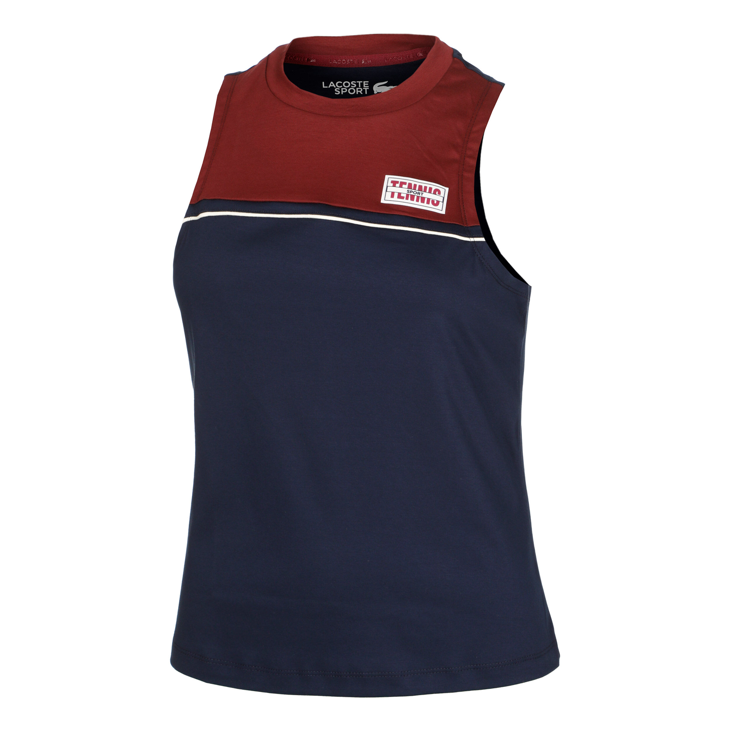 Active Performance Tank-Top Damen - Dunkelblau, Dunkelrot