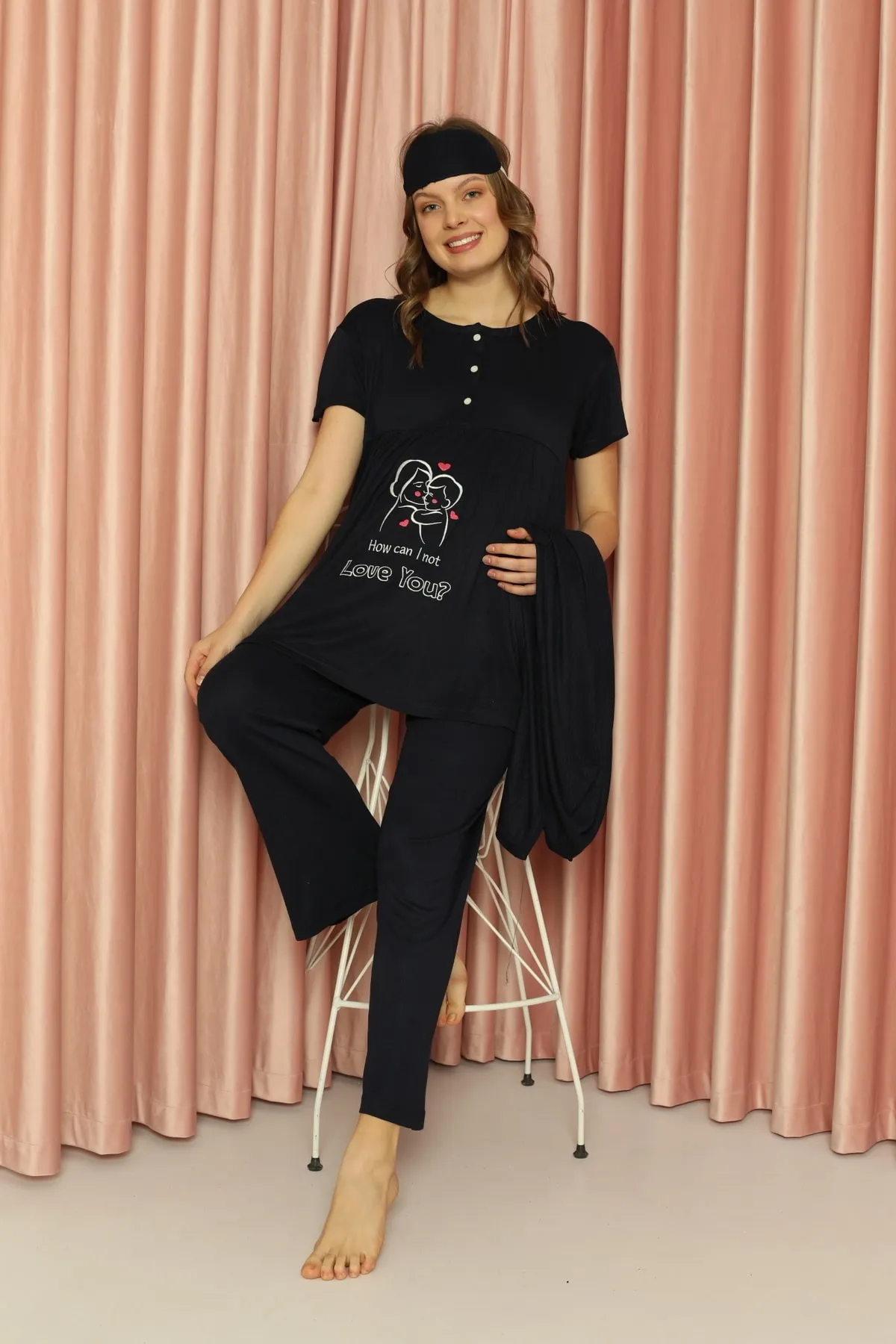 ELİZ HOMEWEAR  Umstandspyjama-Set
