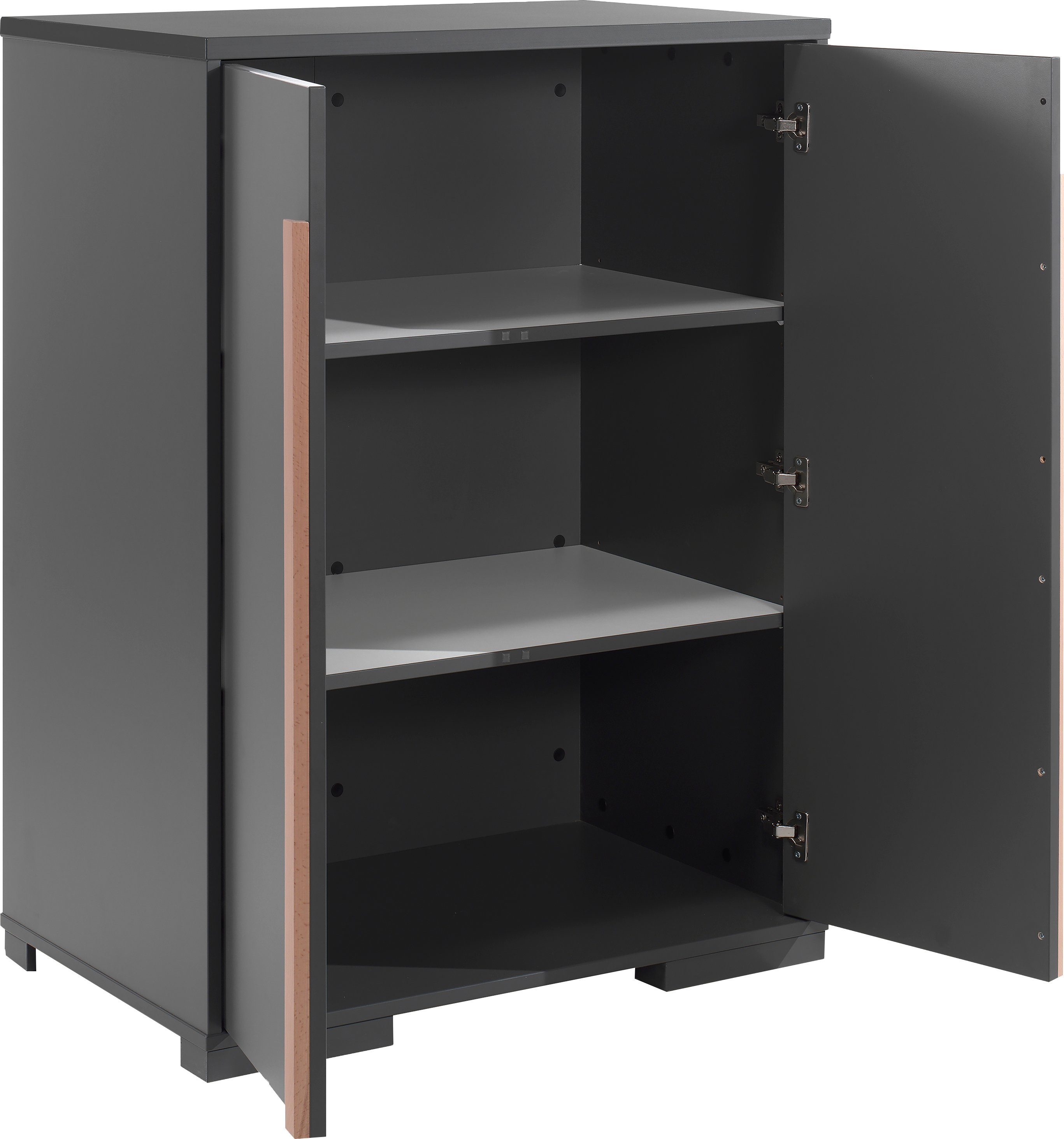 Vipack Kinderkleiderschrank London Wäscheschrank, mit Melamin-Oberfläche und Soft-Close