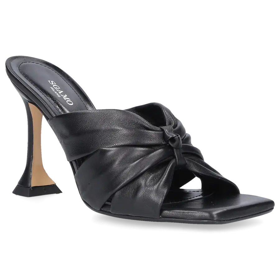 Sgamo - Sandalen 521 Nappaleder - schwarz