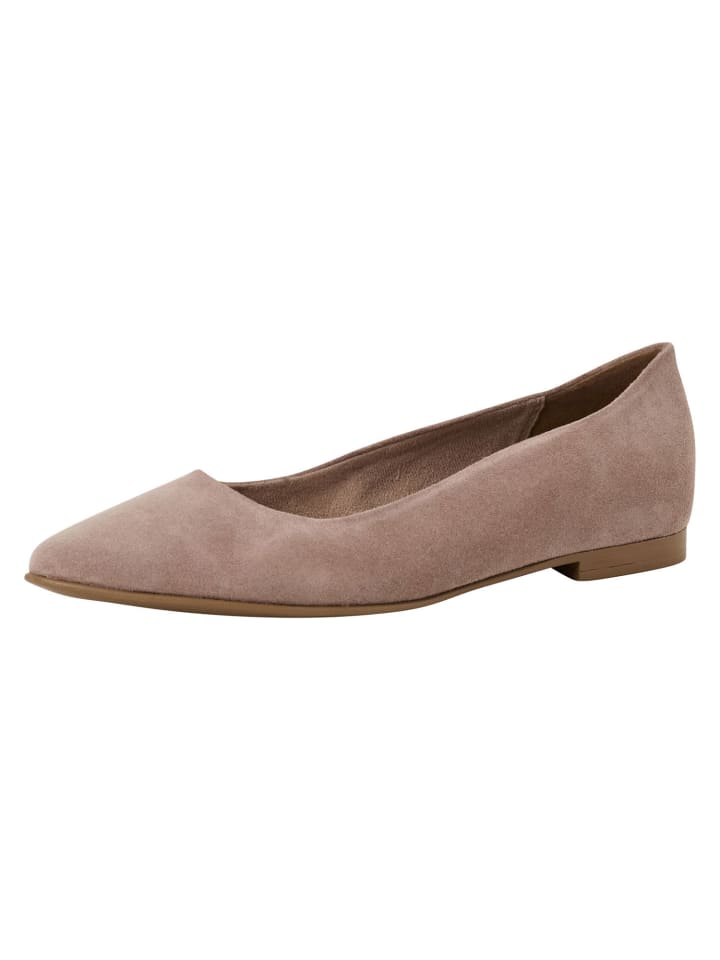 Tamaris Ballerina in TAUPE günstig kaufen