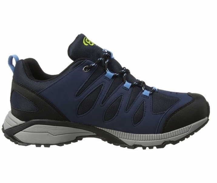 BRÜTTING Trekkingschuhe blau marine/blau/lemon
