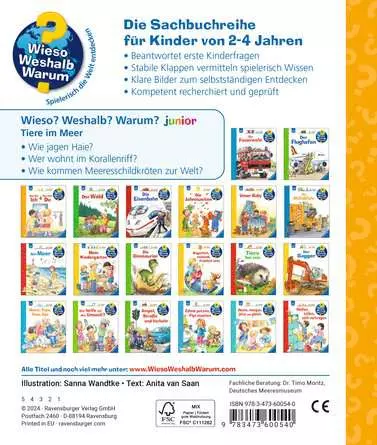 Ravensburger Wieso? Weshalb? Warum? junior, Band 57:  Tiere im Meer