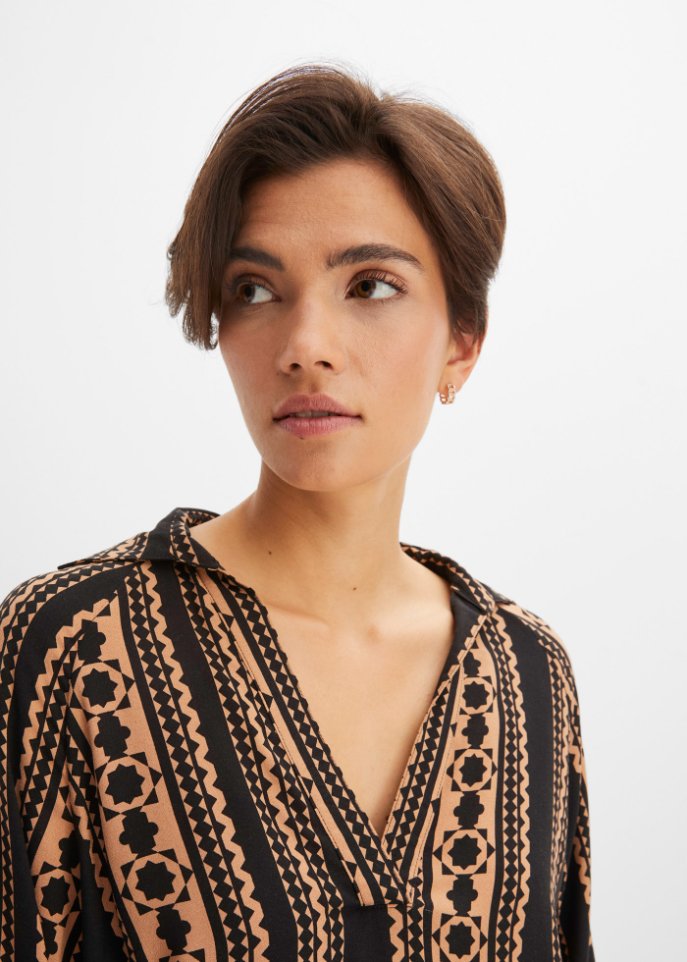 Bluse mit Kragen
