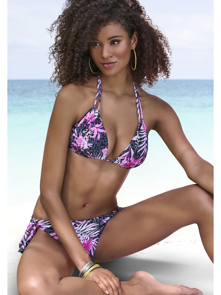 Buffalo Triangel-Bikini in marine-pink günstig kaufen