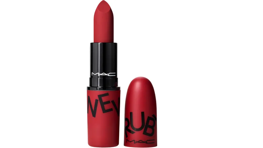 MAC Powder Kiss Lipstick Ruby's Crew 3 g 98222a - RUBY NEW
