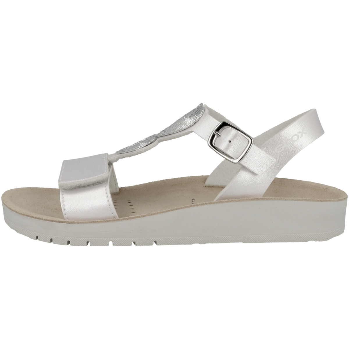 Geox J S.Costarei G.D Sandale silber