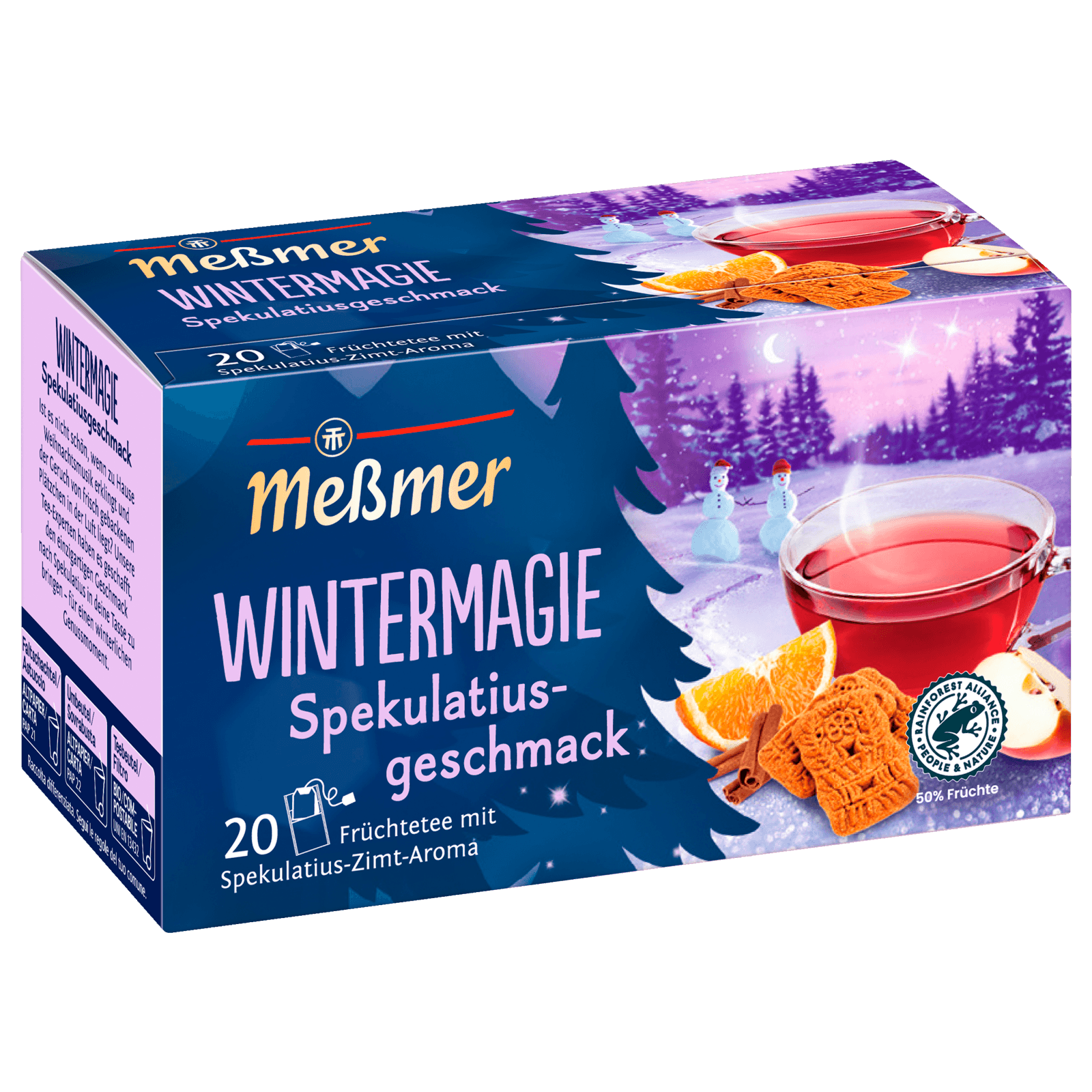 Meßmer Wintermagie Spekulatius Geschmack 20 Beutel, 45g