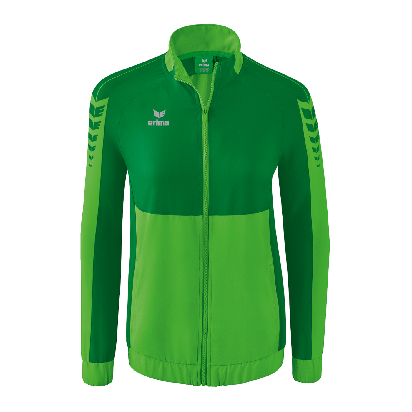 Erima Six Wings Präsentationsjacke Damen Grün