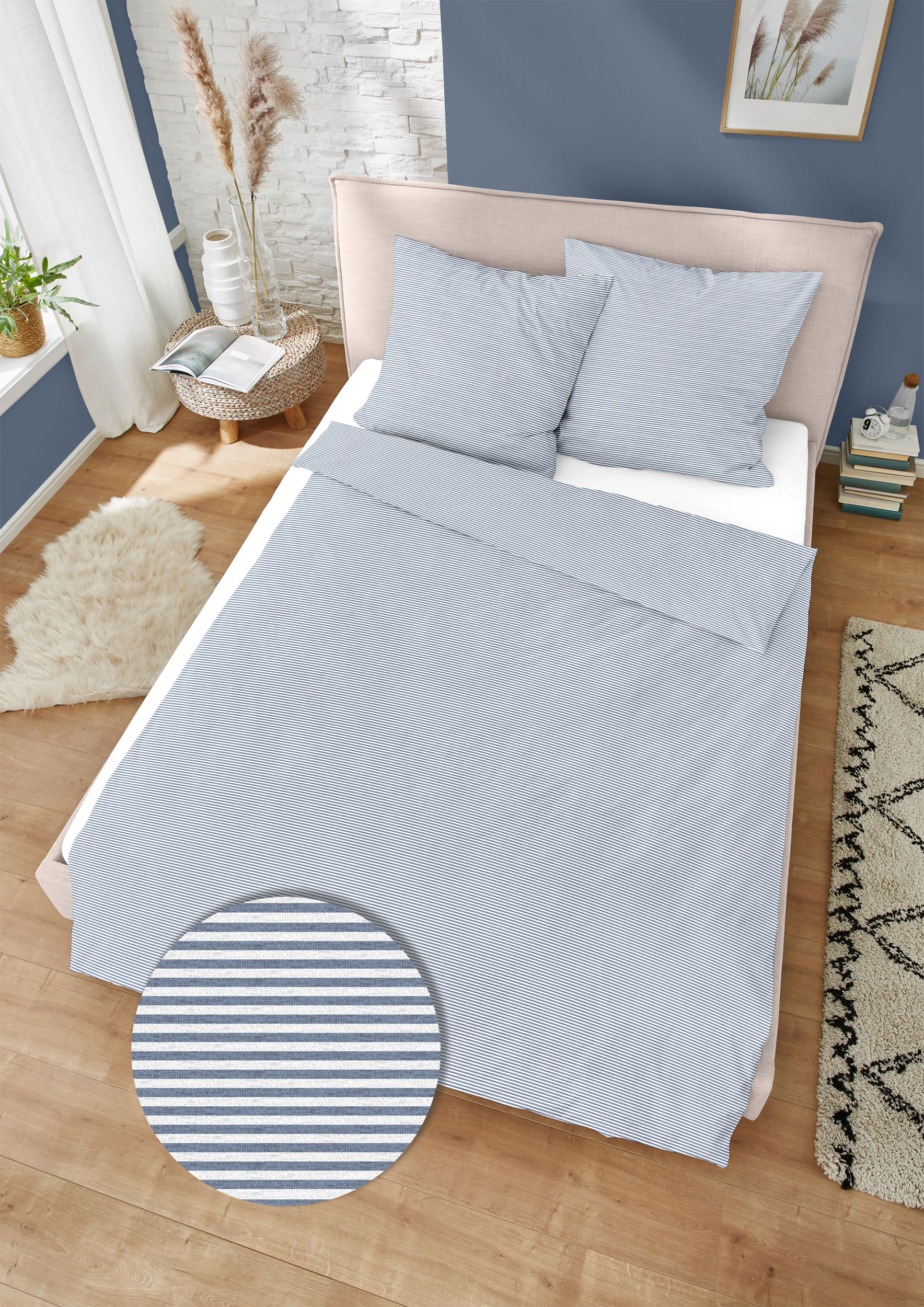 DormisetteJersey-Melange-Bettwäsche