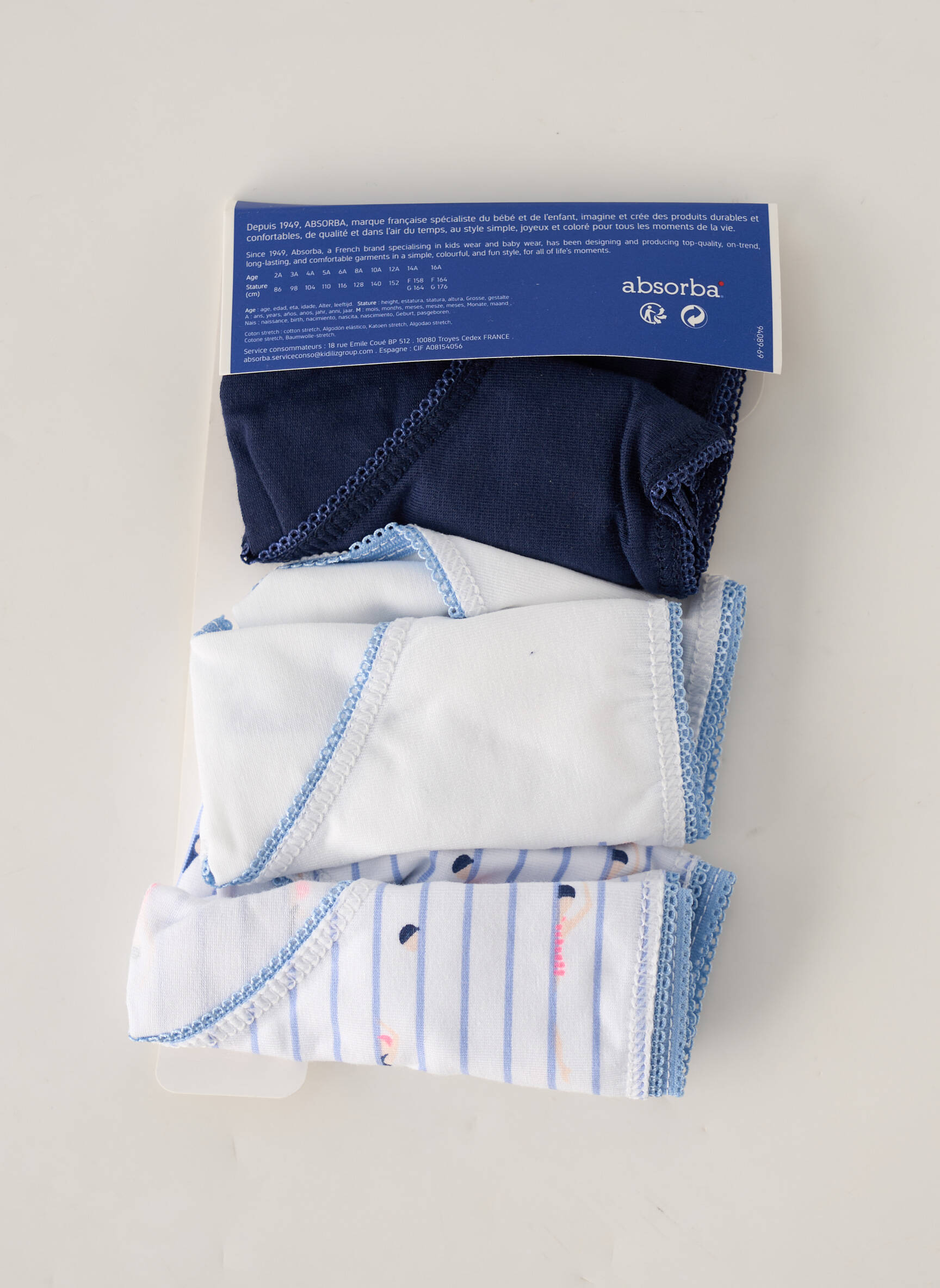 Absorba Culottes Fille couleur gris