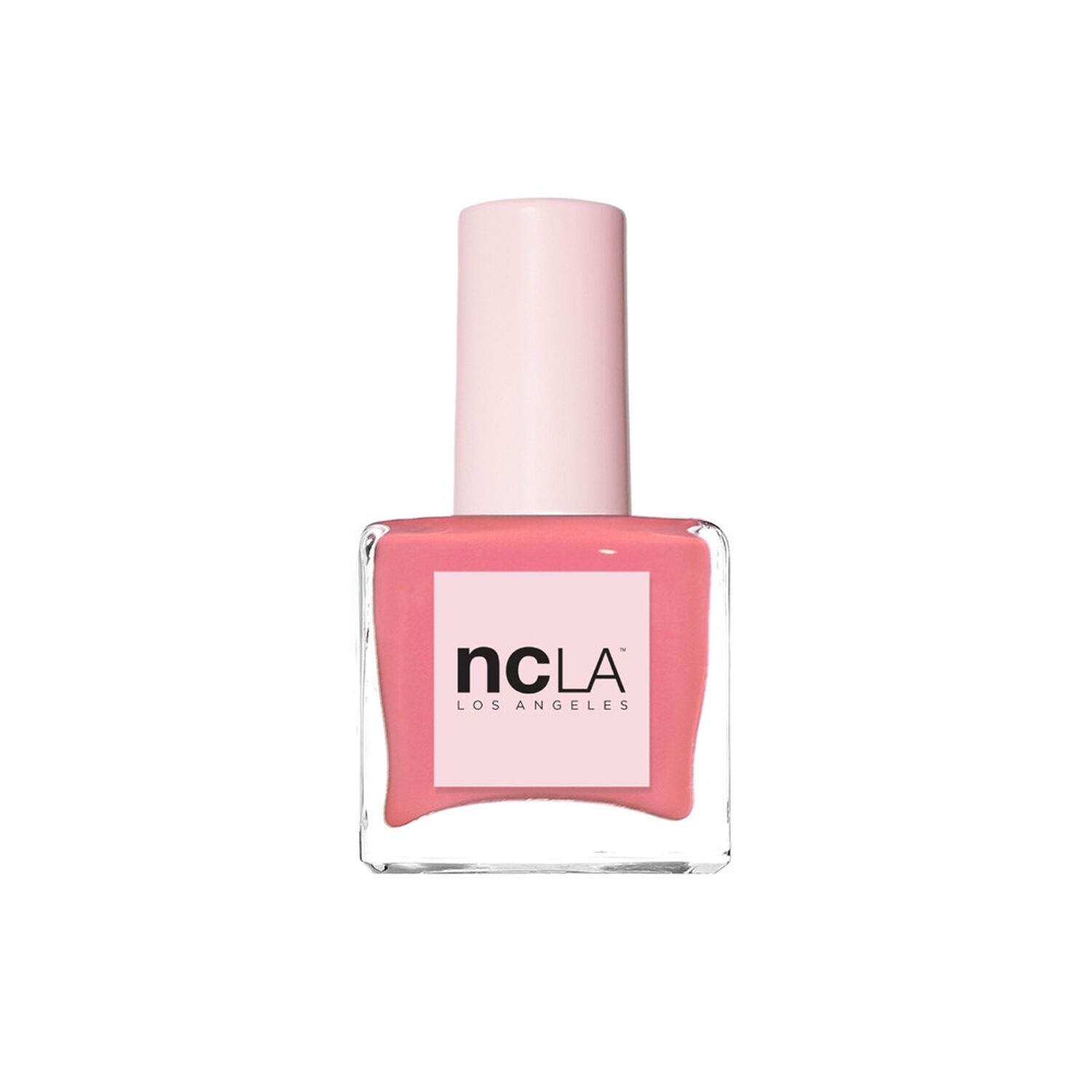 NCLA Beauty Late Checkout Salmon Pink Nail Polish