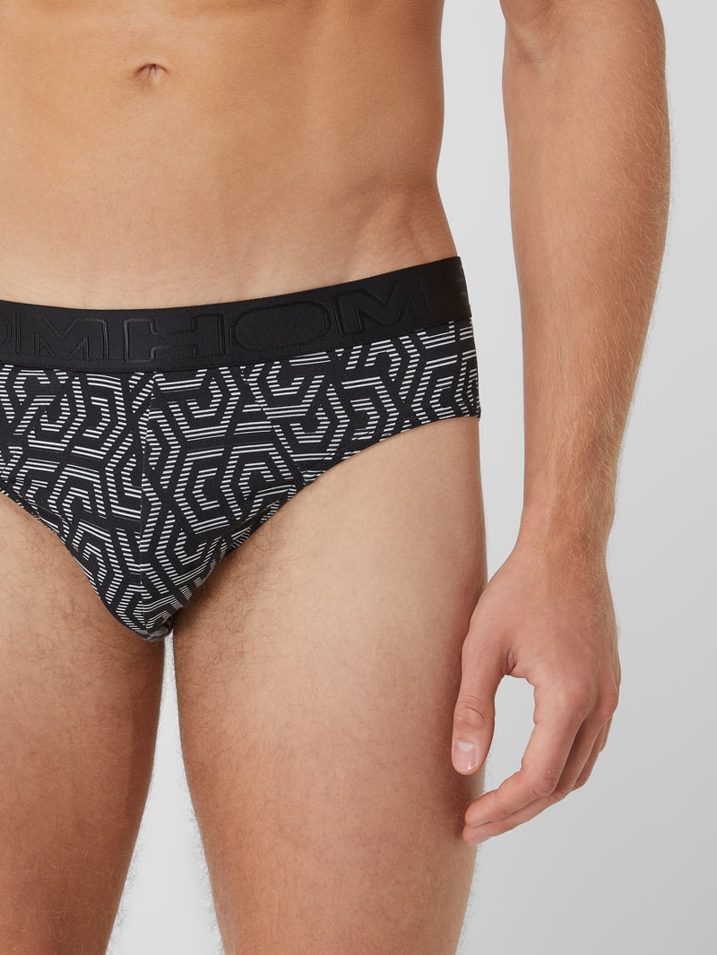 Slip mit Stretch-Anteil Modell 'Cotonou' in schwarz