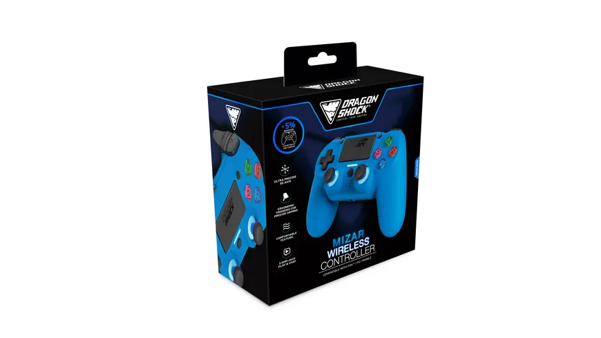 Mizar Wireless Controller für PS4 Blau