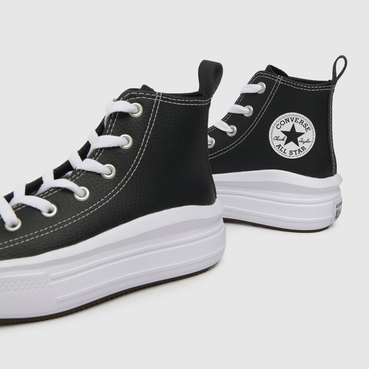 Converse svarta all star move hi flickor juniorsneakers