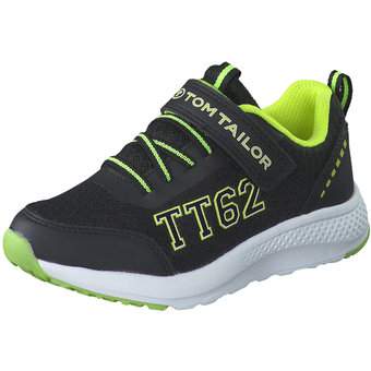 Tom Tailor Sneaker in schwarz