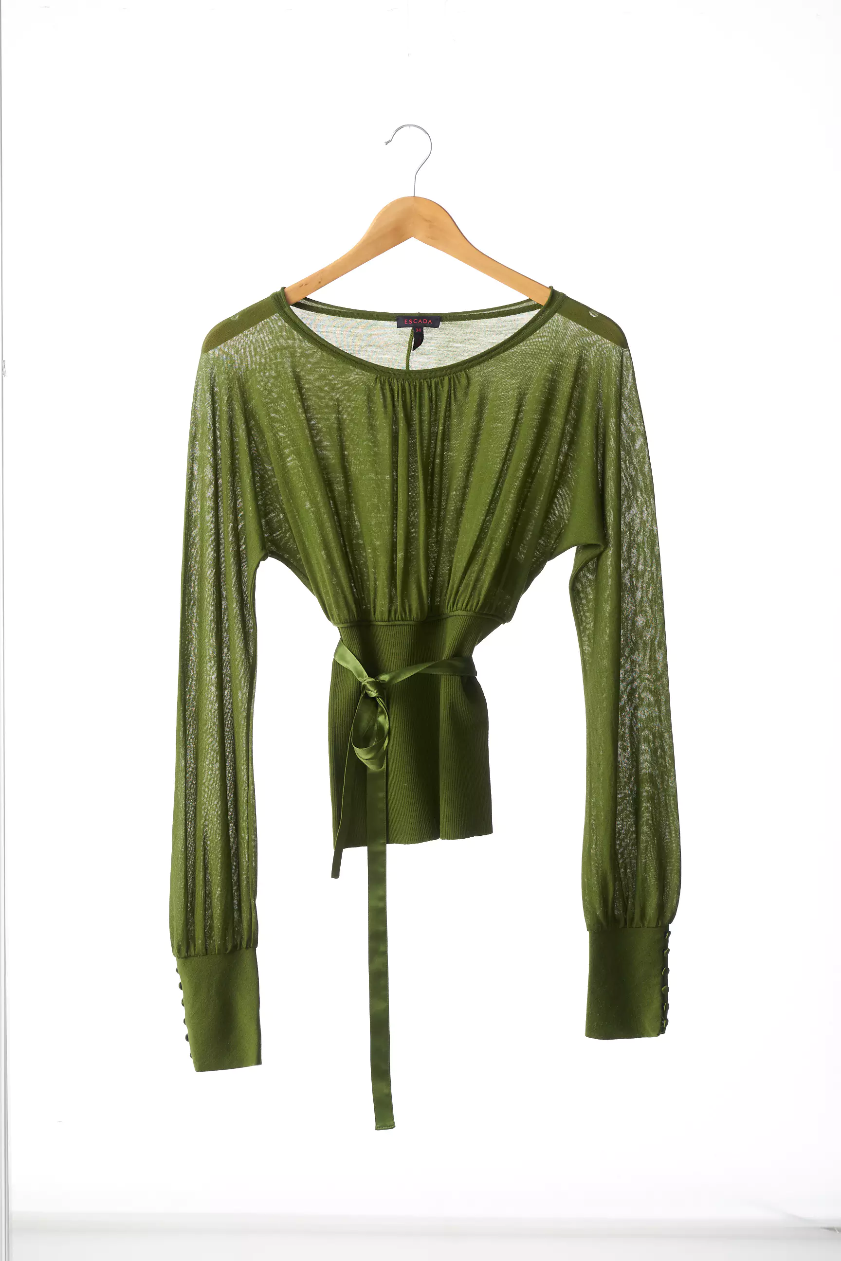 Escada Pulls Femme couleur vert
