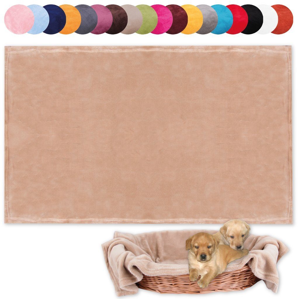 Bestlivings Tierdecke Hundedecke / Katzendecke, Kuscheldecke Schmusedecke für Ihr Haustier, perfekt geeignet als Schlafplatz/-decke, in vielen versch. Variationen verfügbar