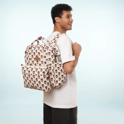 Aruba beige changing bag