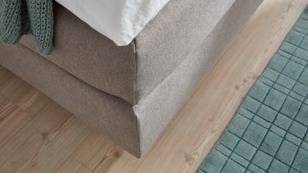 Oschmann Boxspringbett 21014 Grau 180 x 200 cm