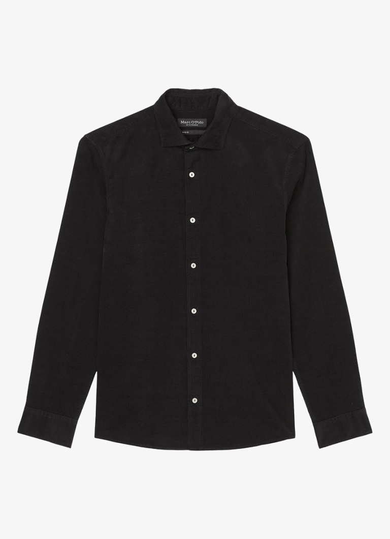 Camisa chambray de corte regular Marc O'Polo