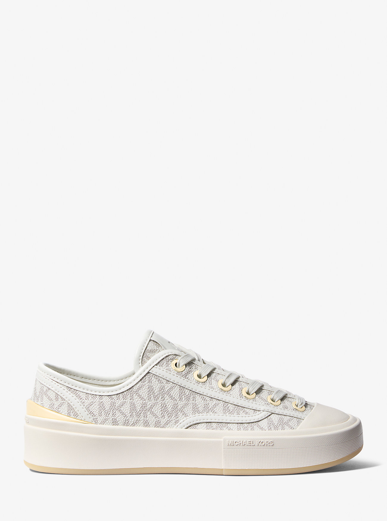Jude Signature Logo Sneaker - VANILLA