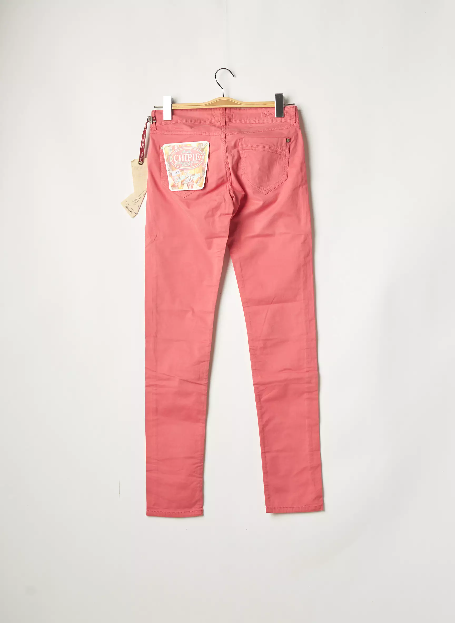 Chipie Pantalons Slim Femme couleur rose