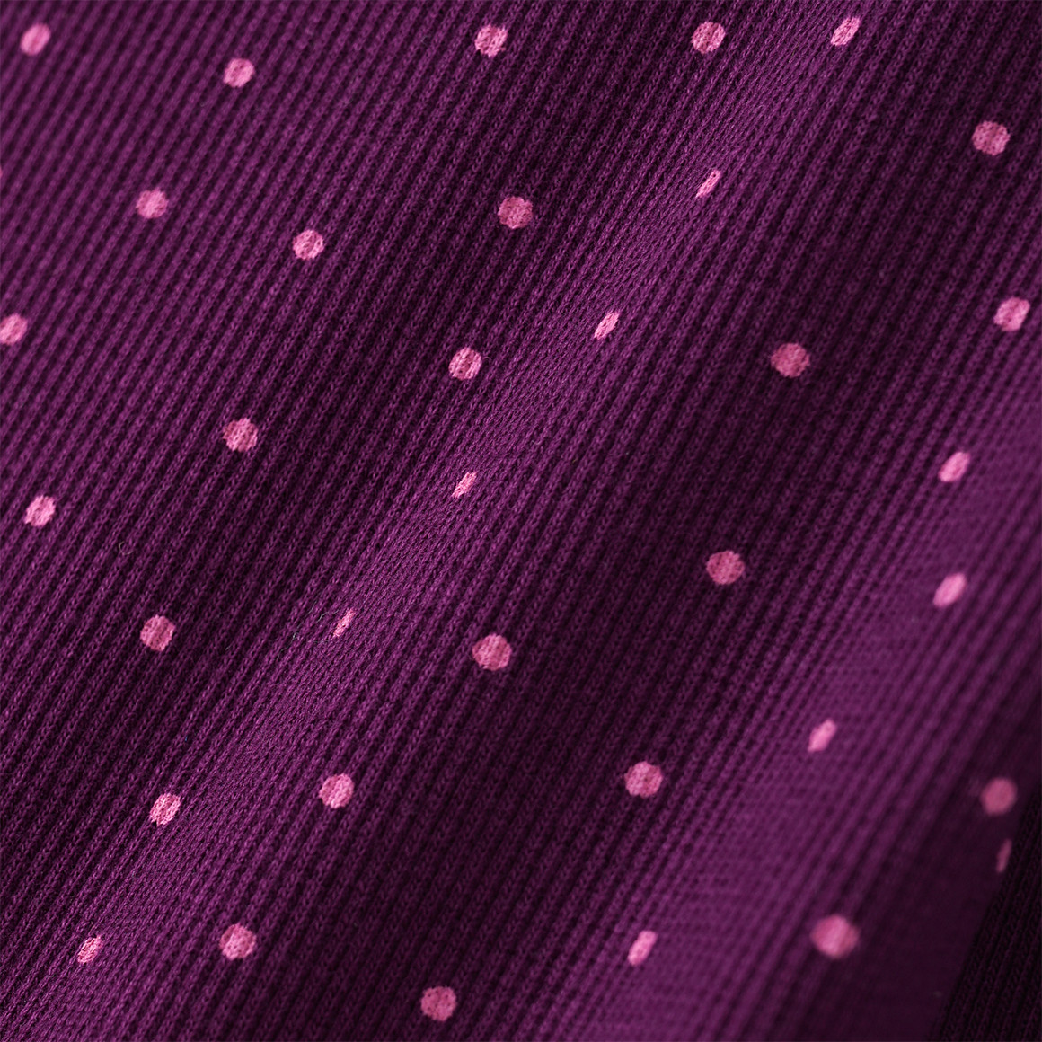 Mädchen Rollkragenshirt mit Punkten
