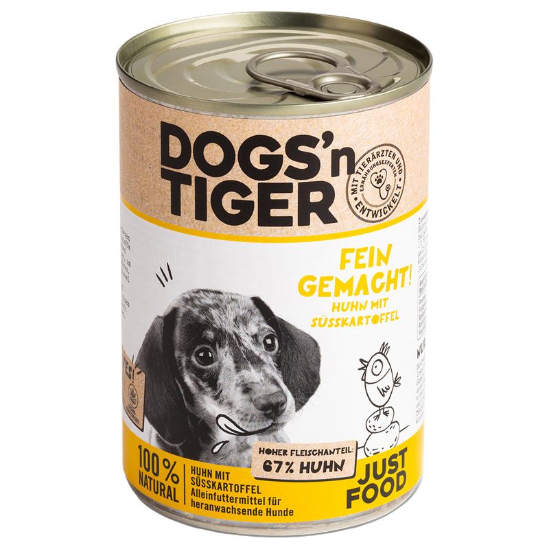 Sparpaket Dogs'n Tiger Junior 12 x 400 g