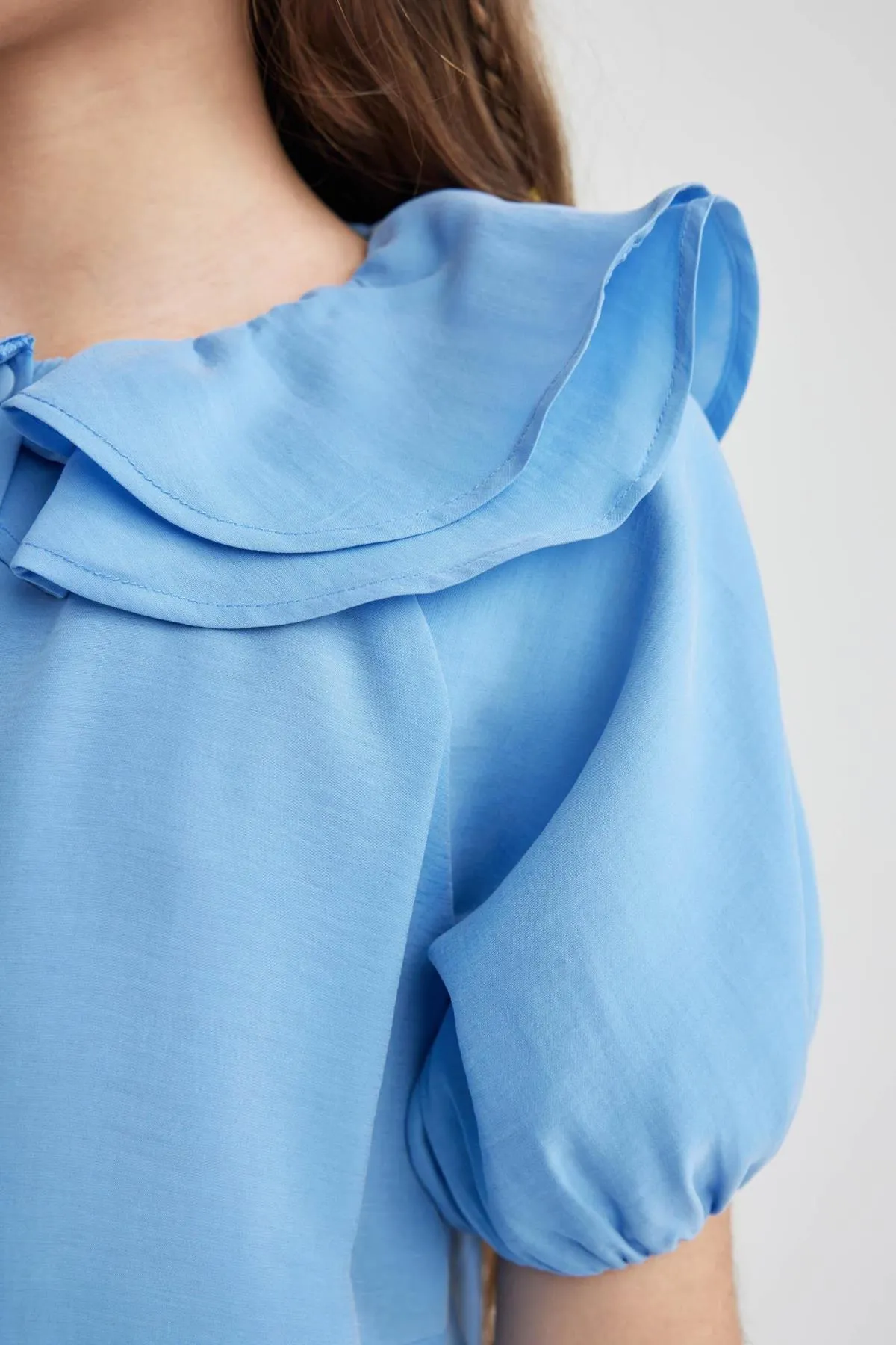 DeFacto  Kurzärmliges Modalkleid für Mädchen Z5919a623sm