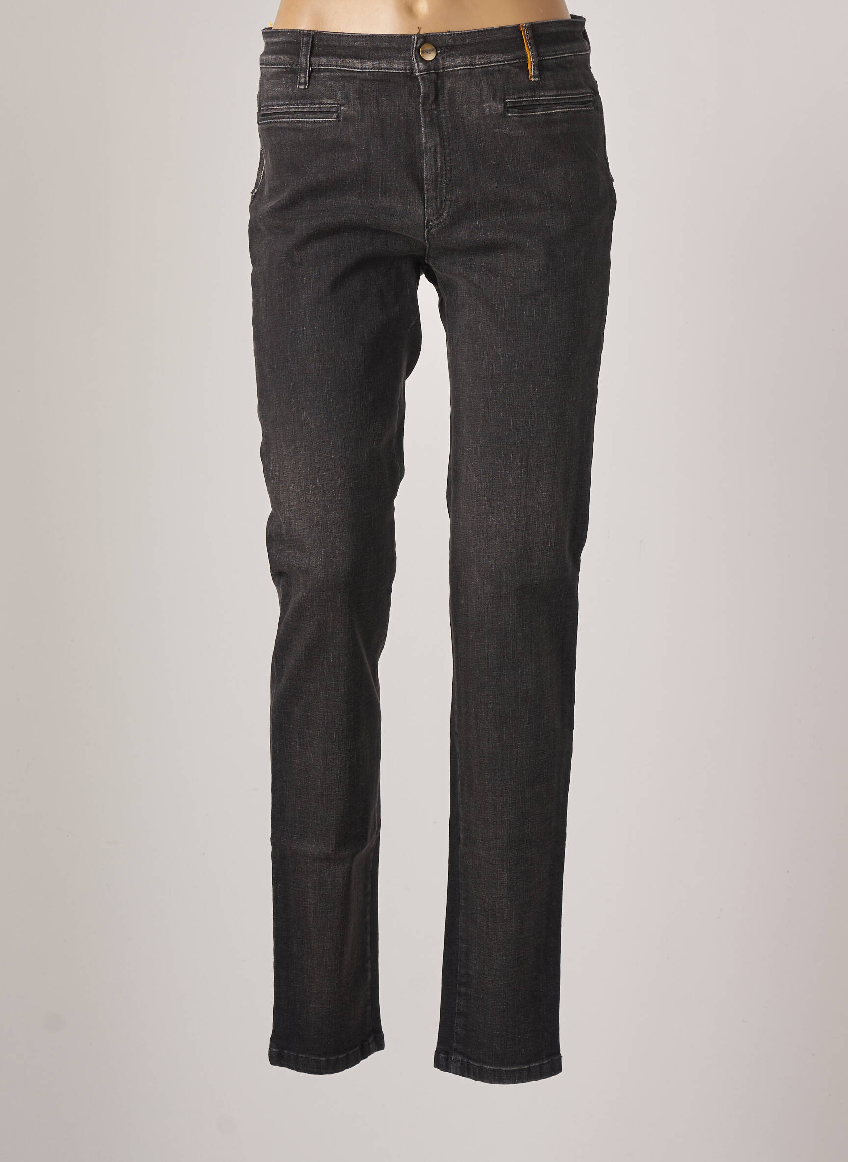Couturist Jeans Coupe Slim Femme couleur noir