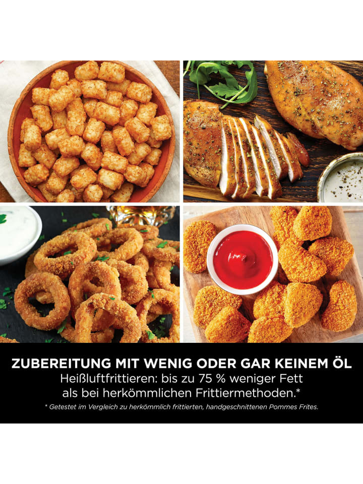 NINJA Heißluftfritteuse Double Stack SL300EU in schwarz günstig kaufen onesize