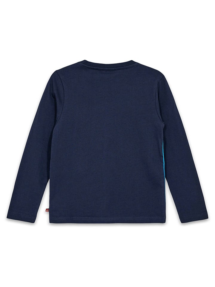 LEGO Longsleeve in Dunkelblau/ Orange günstig kaufen