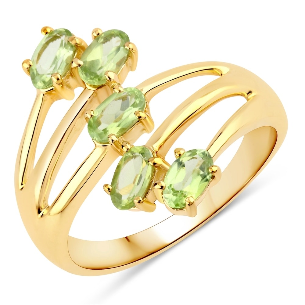 Rafaela Donata Bague Argent sterling Vert en Or jaune Bague