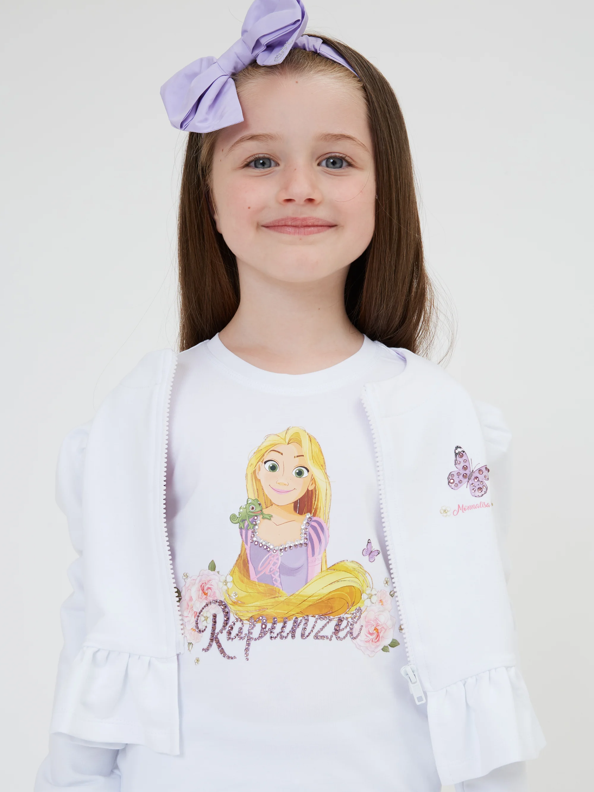 Monnalisa DISNEY RAPUNZEL PRINCESS - Camiseta estampada
