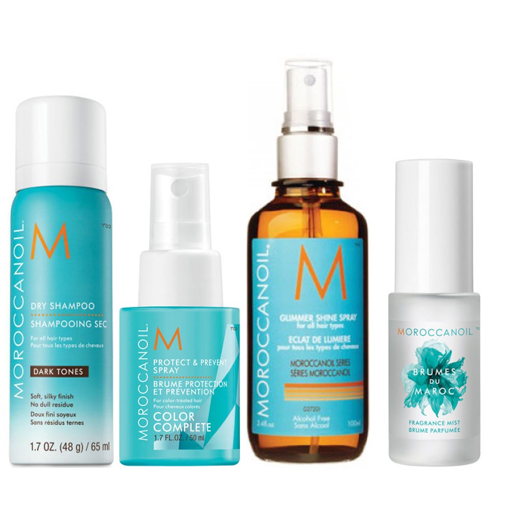 Moroccanoil Summer Must-have Dark Hair Bundle Set