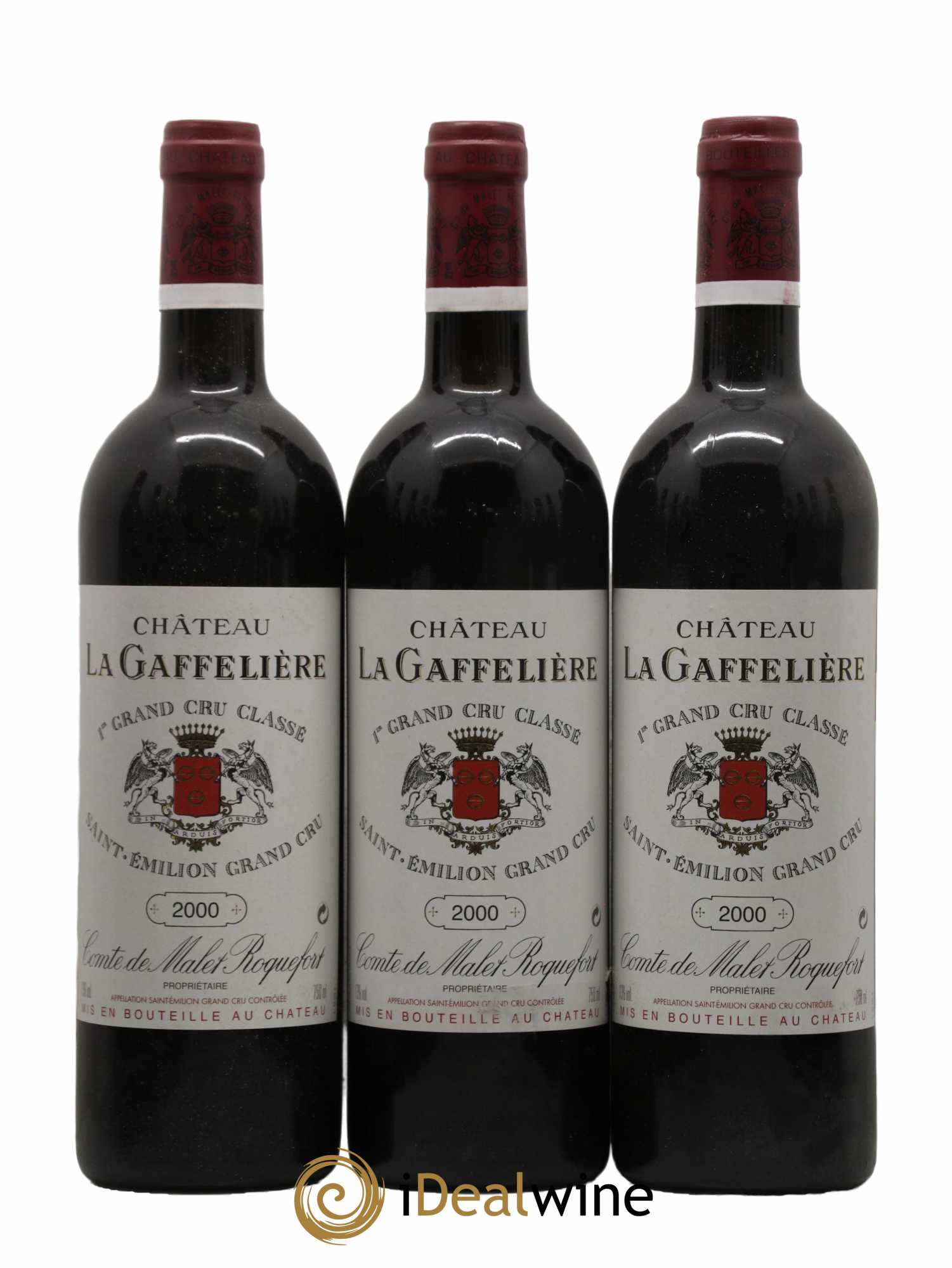 Château la Gaffelière 1er Grand Cru Classé B  2000 - Lot de 12 Bouteilles