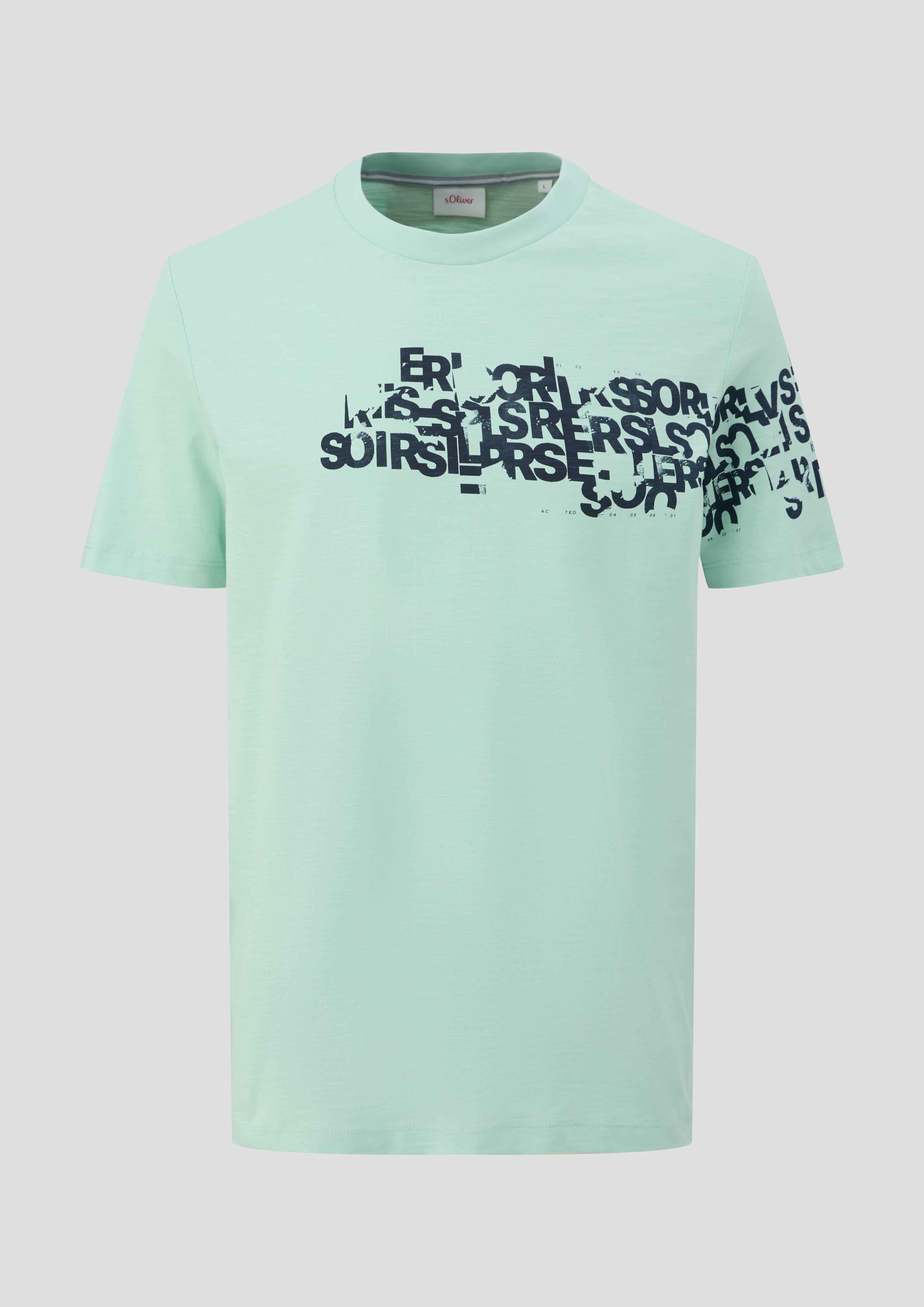 T-Shirt mit Rundhalsausschnitt  2143918-65D2