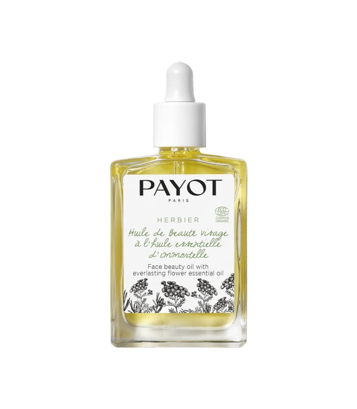 Payot-HERBIER-Huile de Beauté Visage à l'Huile Essentielle d'Immortelle